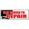 Signmission FLAT SCREEN TV REPAIR BANNER SIGN service plasma lcd fix service sales B-72 Flat Screen Tv Repair - alternate 1